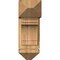 Ekena Millwork Merced Arts and Crafts Rough Sawn Bracket w/ Offset Brace, Western Red Cedar, 8"W x 18"D x 22"H BKT0806X18X22MRC03RWR - alternate 4